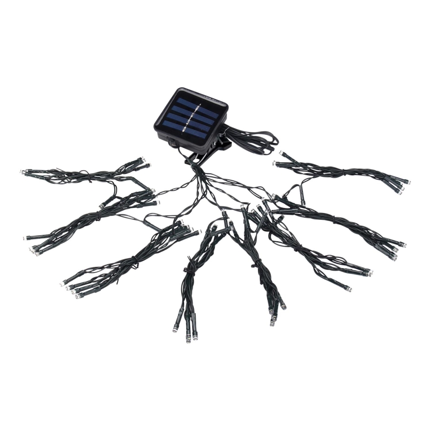 LED Solární řetěz 72xLED/1,2V pod slunečník IP44