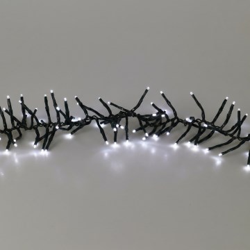 LED Solární řetěz 768xLED/3,7V/13 funkcí 1200 mAh 8,6 m IP44 studená bílá + dálkové ovládání