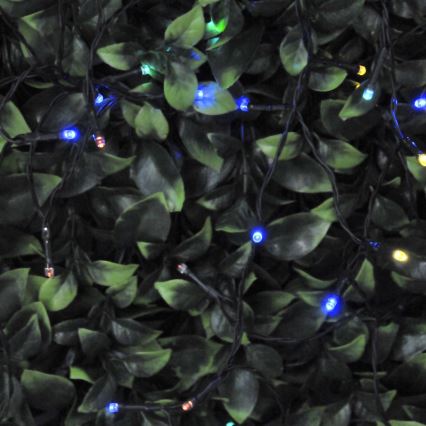 LED Solární řetěz SHINE MULTI 100xLED/1,2V 11,9 m IP44