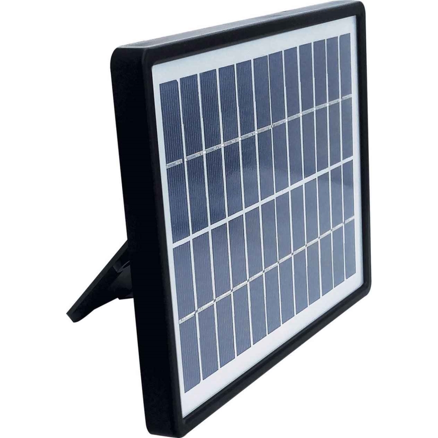LED Solární senzorový reflektor TOMI LED/10W/7,4V 1800 mAh IP44