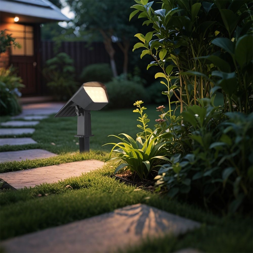 LED Solární svítidlo 2v1 LED/1,3W/3,7V 3000/4000/6400K IP65 1200 mAh