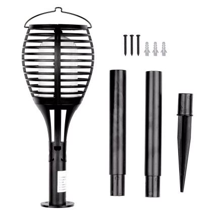 LED Solární svítidlo FLAME 4v1 LED/0,45W/3,7V IP44 500 mAh