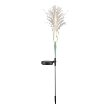LED Solární svítidlo GRASS LED/1,2V 3000K 600 mAh IP44 černá