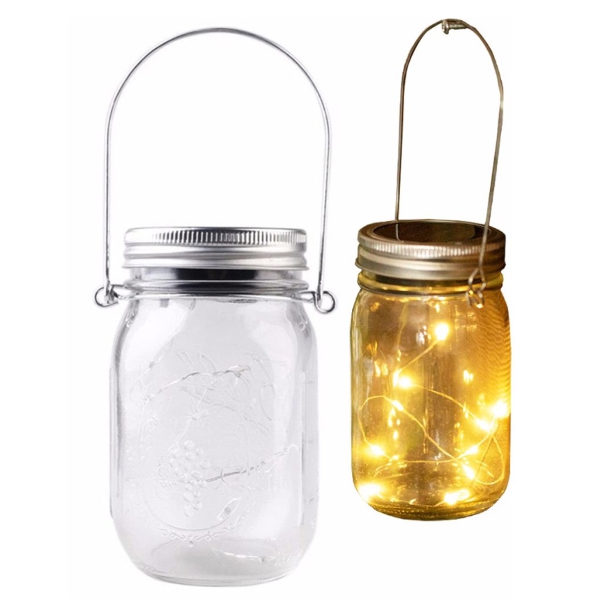LED Solární svítidlo JAR LED/1,2V 600 mAh IP44