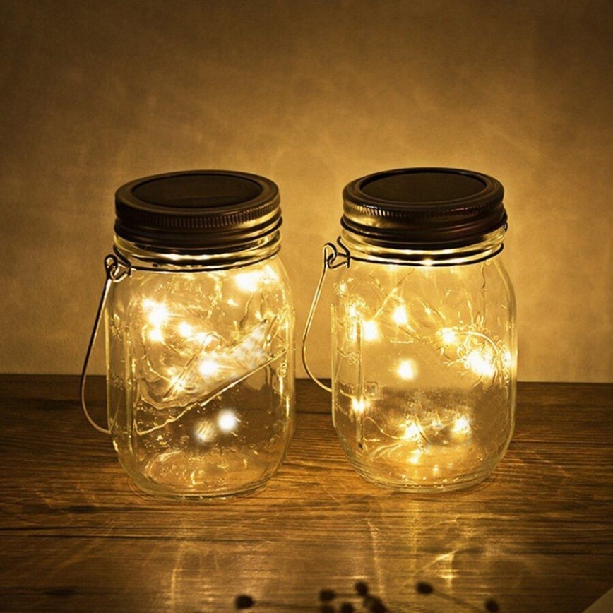 LED Solární svítidlo JAR LED/1,2V 600 mAh IP44