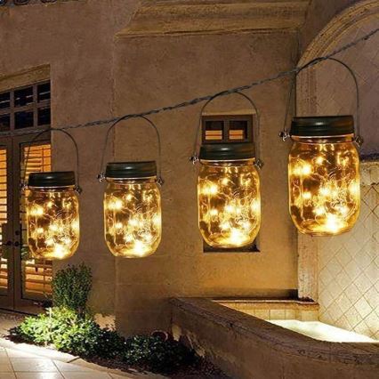 LED Solární svítidlo JAR LED/1,2V 600 mAh IP44
