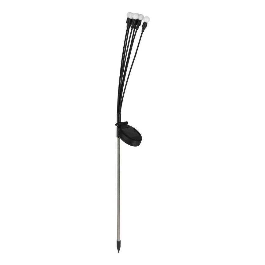 LED Solární svítidlo MULTI LED/0,06W/1,2V 150 mAh IP44 černá
