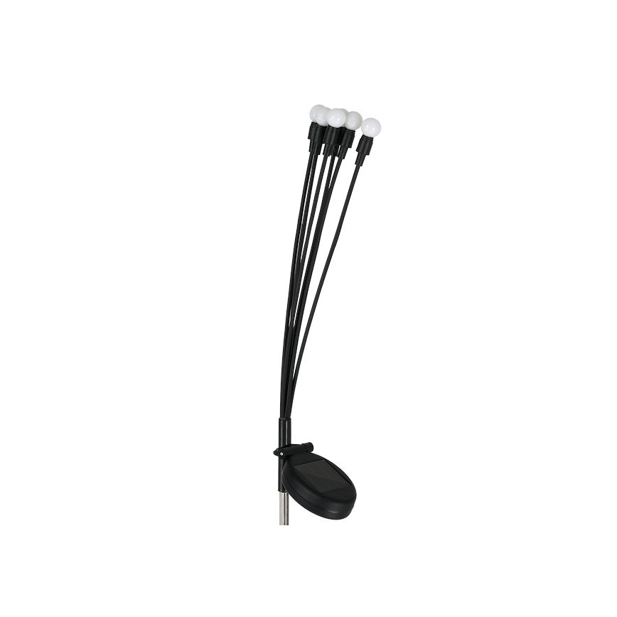 LED Solární svítidlo MULTI LED/0,06W/1,2V 150 mAh IP44 černá
