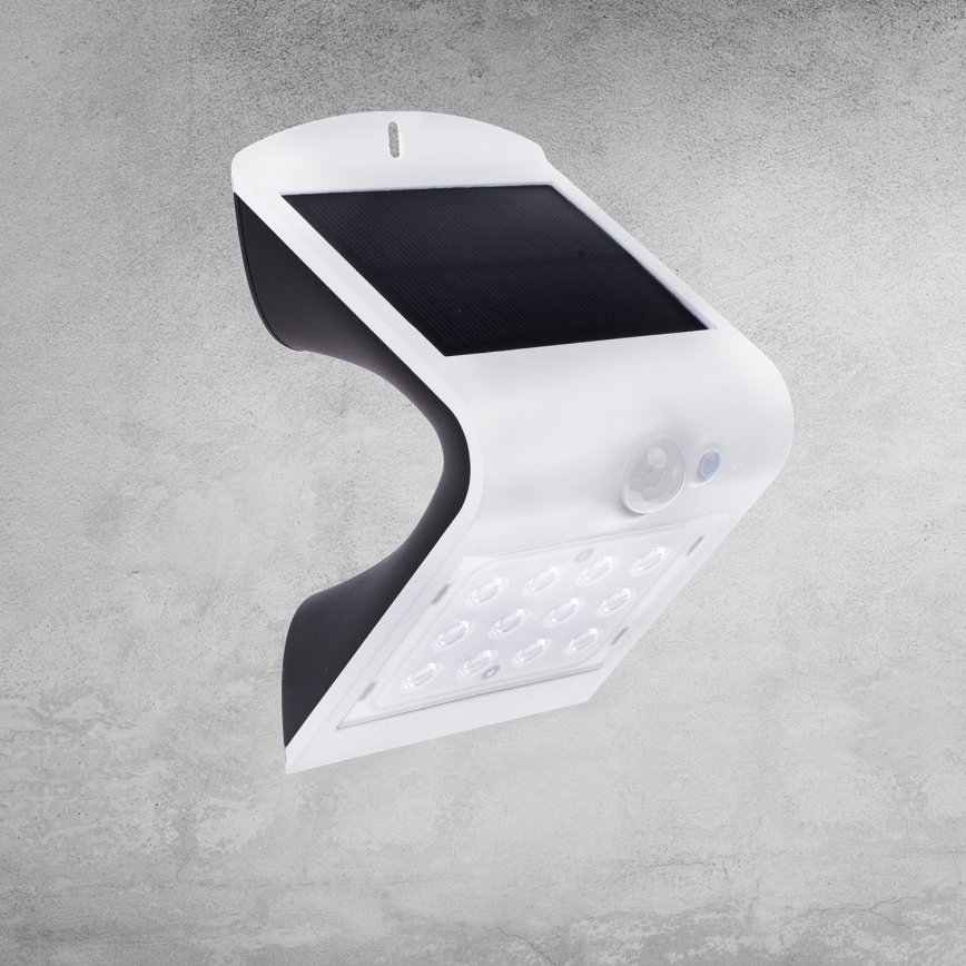 LED Solární svítidlo se senzorem pohybu a soumraku LED/1,5W/1200 mAh 3,7V IP65