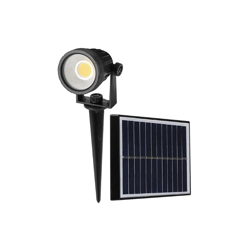 LED Solární svítidlo SPIKE LED/2W/5,5V IP65 4000K