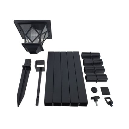 LED Solární venkovní lampa 3v1 LED/1,2V 200 mAh IP44 černá