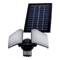 LED Solární venkovní reflektor se senzorem LED/20W/5,5V 2400 mAh IP44