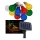 LED Solární venkovní řetěz 10xLED/1,2V 300 mAh 2,2 m IP44 multicolor
