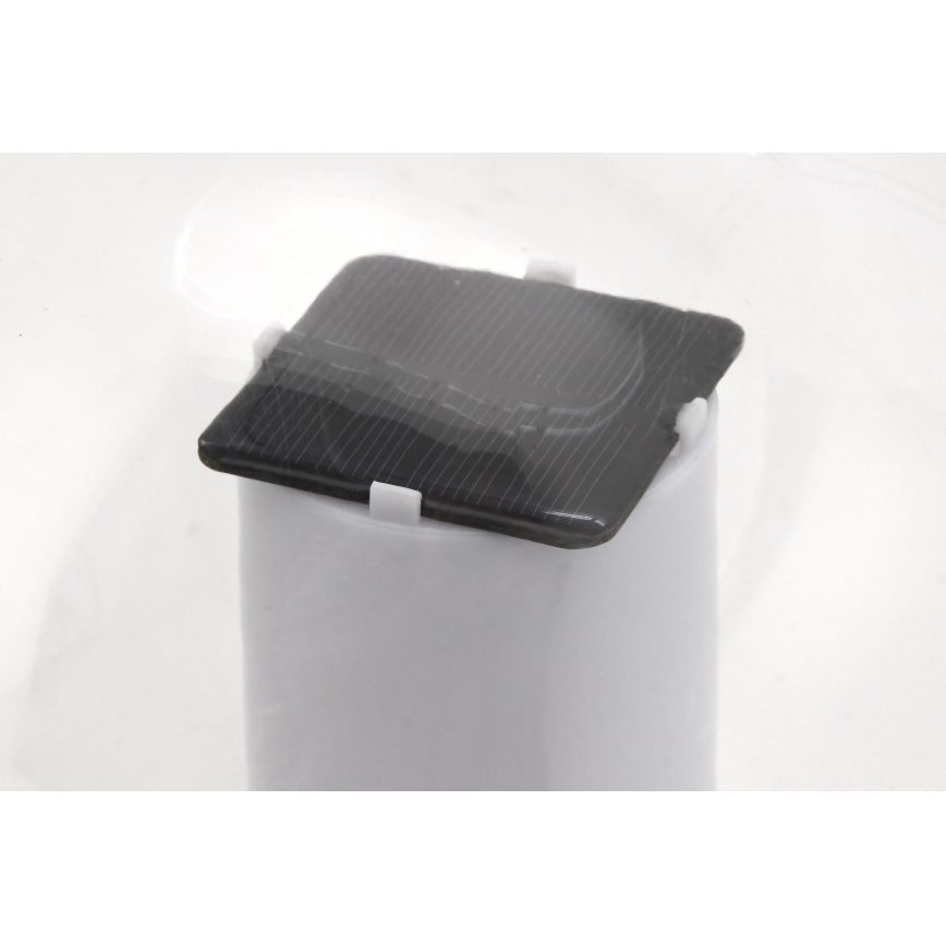 LED Solární voděodolná lampa LED/900mAh IP68 bílá