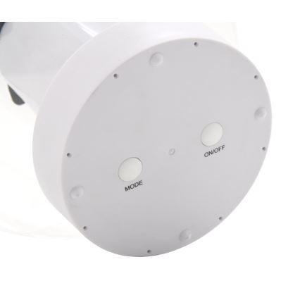 LED Solární voděodolná lampa LED/900mAh IP68 bílá