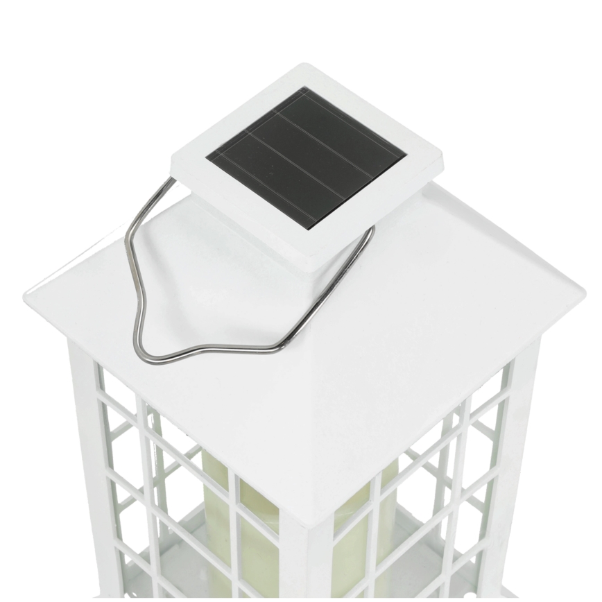 LED Solární závěsné svítidlo LED/0,02W/1,2V 1xAA 2700K IP44 200 mAh bílá