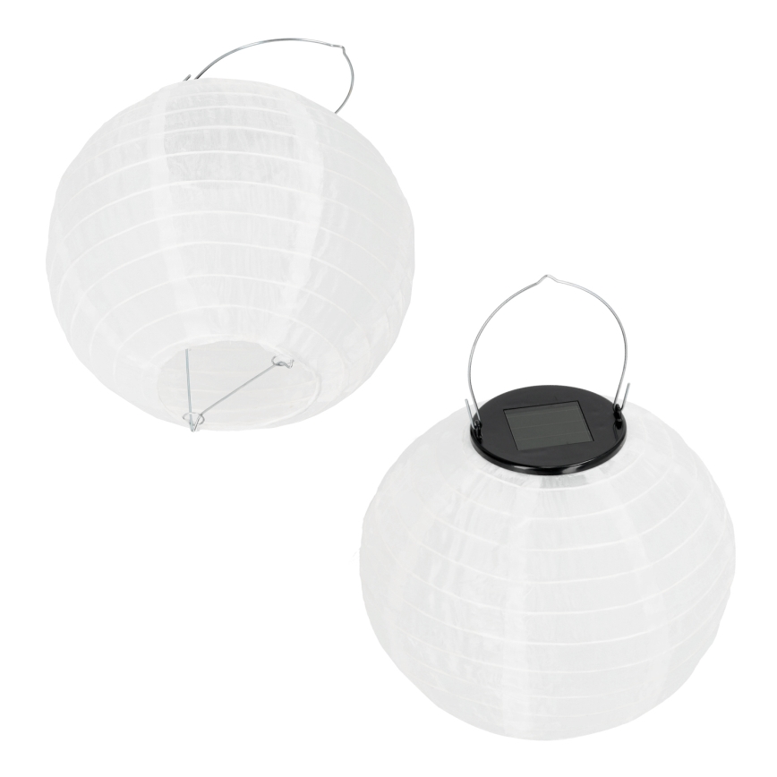 LED Solární závěsné svítidlo LED/0,02W/1,2V 3000K IP44 1xAAA 100 mAh