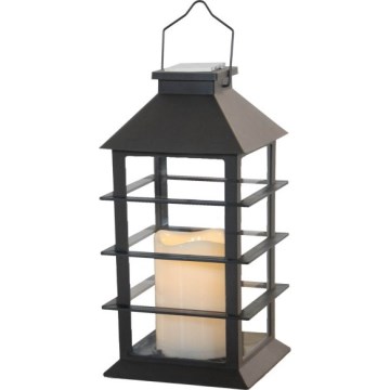 LED Solární závěsné svítidlo se senzorem CANDELIO P LED/1xAA 2700K IP44 200 mAh