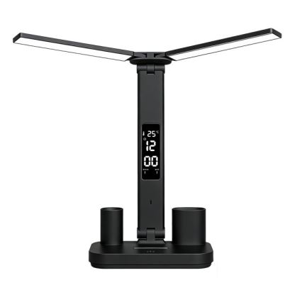 LED Stmívatelná nabíjecí stolní lampa NOBLITE P LED/5W/5V 3000/4000/6000K 2200 mAh černá