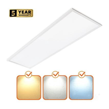 LED Stmívatelný podhledový panel CAPRI LED/25/36/40W/230V 3000/4000/5700K IP44 30x120 cm