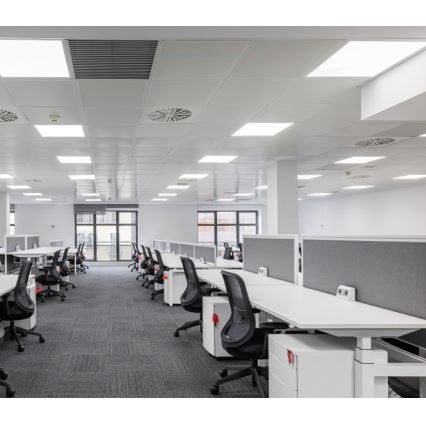 LED Stmívatelný podhledový panel CAPRI LED/25/36/40W/230V 3000/4000/5700K UGR19 IP44 60x60 cm