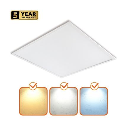 LED Stmívatelný podhledový panel CAPRI LED/25/36/40W/230V 3000/4000/5700K UGR19 IP44 60x60 cm