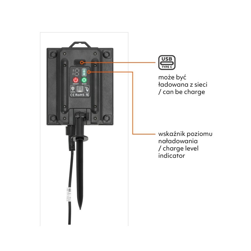 LED Stmívatelný solární dekorační řetěz STARLIGHT NEO 20xE27/3,7V 2700K IP54 2400 mAh 21,5m + dálkové ovládání