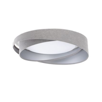 LED Stmívatelné stropní svítidlo SMART GALAXY MODERN LED/24W/230V 3000-6500K pr. 55 cm šedá/stříbrná + dálkové ovládání