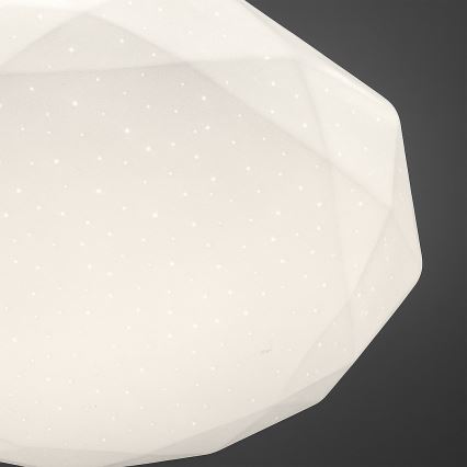 LED Stmívatelné stropní svítidlo HEX LED/72W/230V 3000-6000K pr. 50 cm bílá + dálkové ovládání