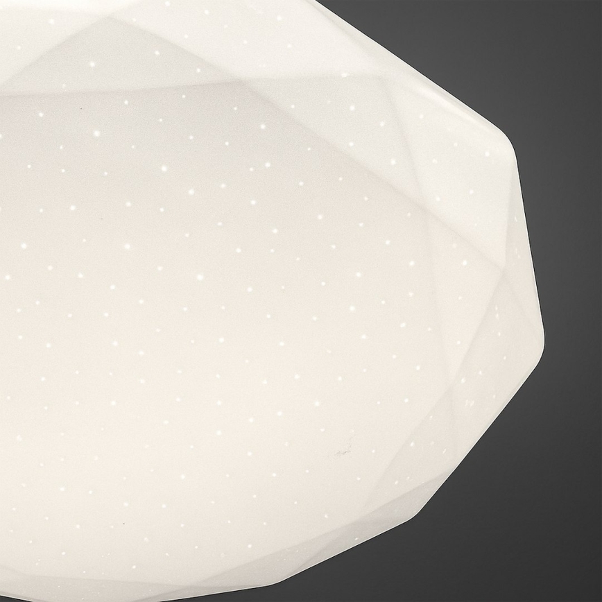 LED Stmívatelné stropní svítidlo HEX LED/72W/230V 3000-6000K pr. 50 cm bílá + dálkové ovládání