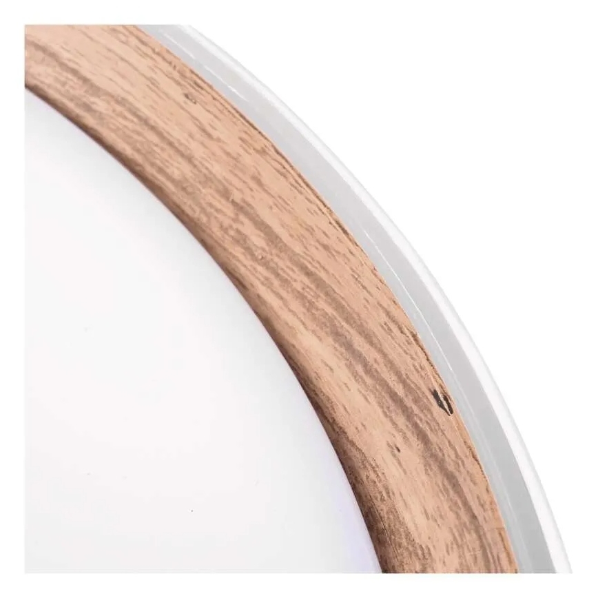 LED Stmívatelné stropní svítidlo ILVI LED/45W/230V 2700-6500K pr. 50 cm bílá/béžová + dálkové ovládání