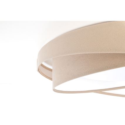 LED Stmívatelné stropní svítidlo SMART GALAXY MODERN LED/24W/230V 3000-6500K pr. 55 cm béžová/bílá + dálkové ovládání