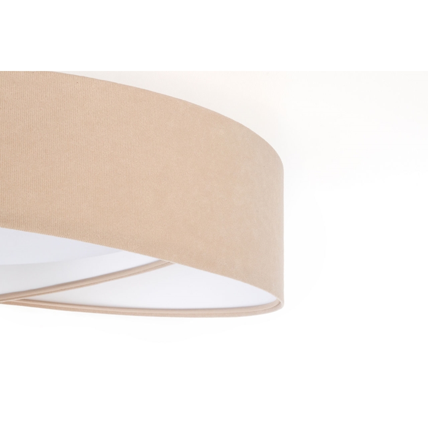 LED Stmívatelné stropní svítidlo SMART GALAXY MODERN LED/24W/230V 3000-6500K pr. 55 cm béžová/bílá + dálkové ovládání