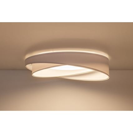 LED Stmívatelné stropní svítidlo SMART GALAXY MODERN LED/24W/230V 3000-6500K pr. 55 cm bílá + dálkové ovládání