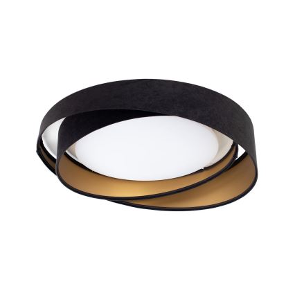 LED Stmívatelné stropní svítidlo SMART GALAXY MODERN LED/24W/230V 3000-6500K pr. 55 cm černá/zlatá + dálkové ovládání