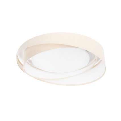 LED Stmívatelné stropní svítidlo SMART GALAXY MODERN LED/24W/230V 3000-6500K pr. 55 cm krémová/bílá + dálkové ovládání