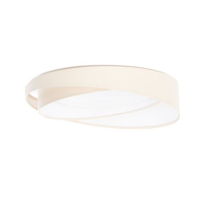LED Stmívatelné stropní svítidlo SMART GALAXY MODERN LED/24W/230V 3000-6500K pr. 55 cm krémová/bílá + dálkové ovládání