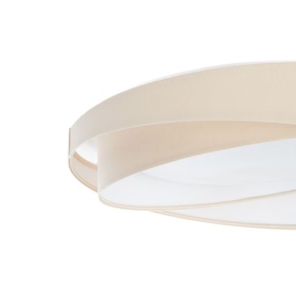 LED Stmívatelné stropní svítidlo SMART GALAXY MODERN LED/24W/230V 3000-6500K pr. 55 cm krémová/bílá + dálkové ovládání