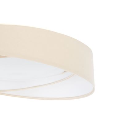 LED Stmívatelné stropní svítidlo SMART GALAXY MODERN LED/24W/230V 3000-6500K pr. 55 cm krémová/bílá + dálkové ovládání
