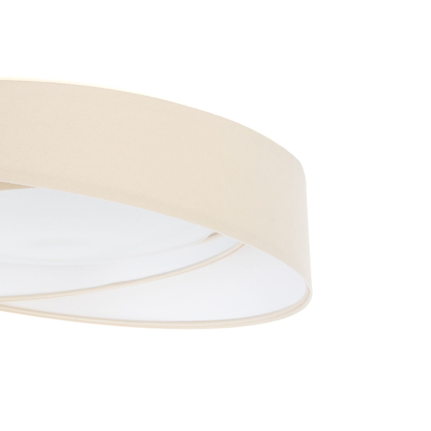 LED Stmívatelné stropní svítidlo SMART GALAXY MODERN LED/24W/230V 3000-6500K pr. 55 cm krémová/bílá + dálkové ovládání
