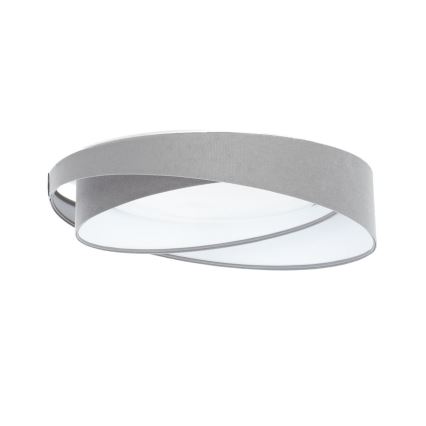 LED Stmívatelné stropní svítidlo SMART GALAXY MODERN LED/24W/230V 3000-6500K pr. 55 cm šedá/bílá + dálkové ovládání