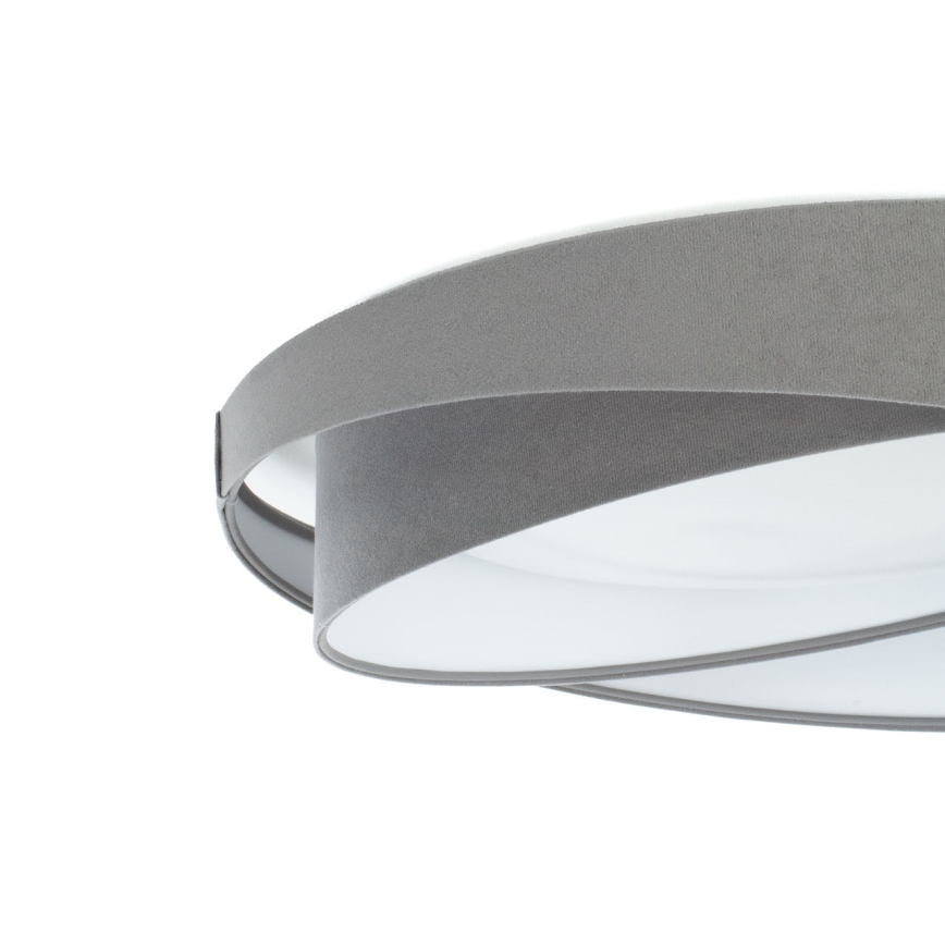 LED Stmívatelné stropní svítidlo SMART GALAXY MODERN LED/24W/230V 3000-6500K pr. 55 cm šedá/bílá + dálkové ovládání