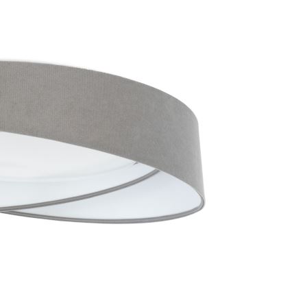 LED Stmívatelné stropní svítidlo SMART GALAXY MODERN LED/24W/230V 3000-6500K pr. 55 cm šedá/bílá + dálkové ovládání