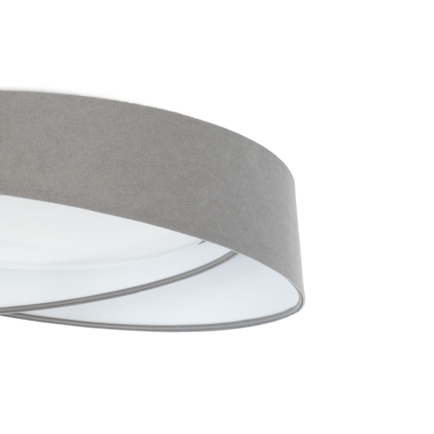 LED Stmívatelné stropní svítidlo SMART GALAXY MODERN LED/24W/230V 3000-6500K pr. 55 cm šedá/bílá + dálkové ovládání