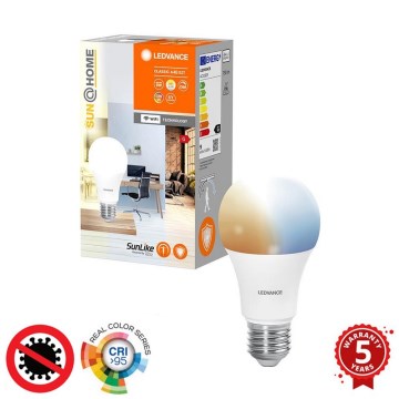 LED Stmívatelná antibakteriální žárovka A40 E27/9W/230V Wi-Fi - Ledvance