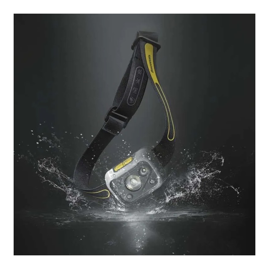 LED Stmívatelná čelovka se senzorem GP DISCOVERY CHW54 LED/3xAAA IPX5