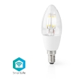 LED Stmívatelná chytrá žárovka C37 E14/5W/230V 2700K