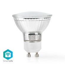 LED Stmívatelná chytrá žárovka GU10/4,5W/230V