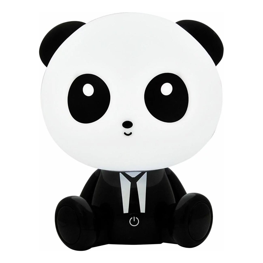 LED Stmívatelná dětská dotyková lampa PANDA LED/2,5W/3,7V 1200 mAh
