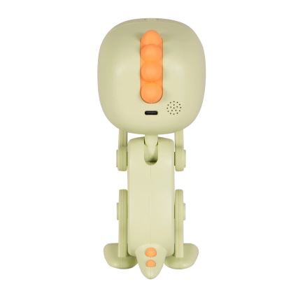 LED RGBW Stmívatelná dětská noční lampička s budíkem ROBOT LED/1W/5V 1200 mAh